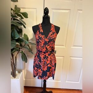 Parker 100% silk floral dress